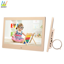 Aluminum Frame High Quality Mp3 Mp4 Video Player Digital Picture Frame 10 Inch